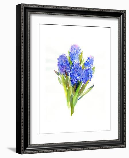 Blue Hyacinth, 2014-John Keeling-Framed Giclee Print