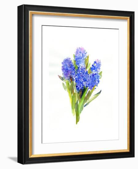 Blue Hyacinth, 2014-John Keeling-Framed Giclee Print