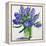 Blue Hyacinths-Christopher Ryland-Framed Premier Image Canvas