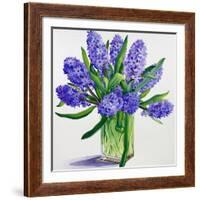 Blue Hyacinths-Christopher Ryland-Framed Giclee Print