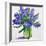 Blue Hyacinths-Christopher Ryland-Framed Giclee Print