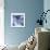 Blue Hydrangea 2-Stacy Bass-Giclee Print displayed on a wall