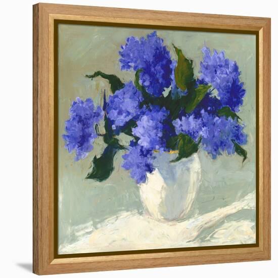 Blue Hydrangea Bouquet-Dale Payson-Framed Premier Image Canvas