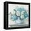 Blue Hydrangea Cottage Crop-Carol Rowan-Framed Stretched Canvas