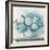 Blue Hydrangea Cottage Crop-Carol Rowan-Framed Art Print