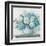 Blue Hydrangea Cottage Crop-Carol Rowan-Framed Art Print