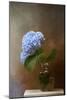 Blue Hydrangea in a Vase-Jai Johnson-Mounted Giclee Print