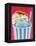 Blue Ice Cream in Tub with Sugar Sprinkles-Marc O^ Finley-Framed Premier Image Canvas