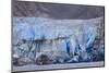 Blue ice face of Sawyer Glacier, Stikine Icefield, Tracy Arm Fjord, Alaska, United States of Americ-Eleanor Scriven-Mounted Photographic Print