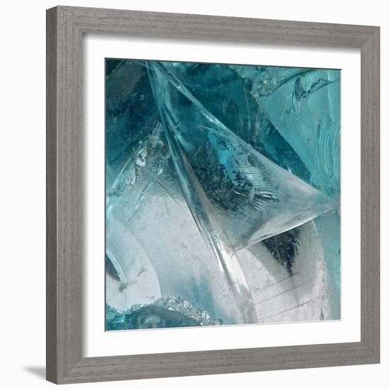 Blue Ice I-Monika Burkhart-Framed Photographic Print