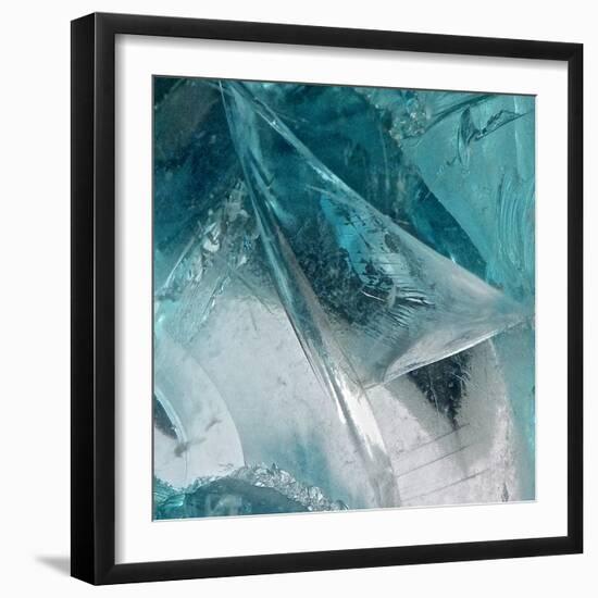 Blue Ice I-Monika Burkhart-Framed Photographic Print