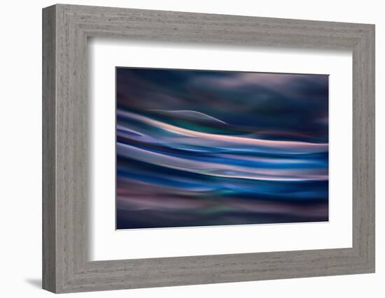 Blue Ice Morning-Ursula Abresch-Framed Photographic Print