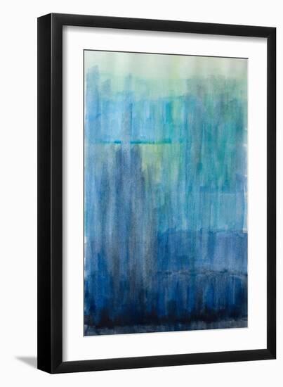 Blue Ice-Patricia Pinto-Framed Art Print