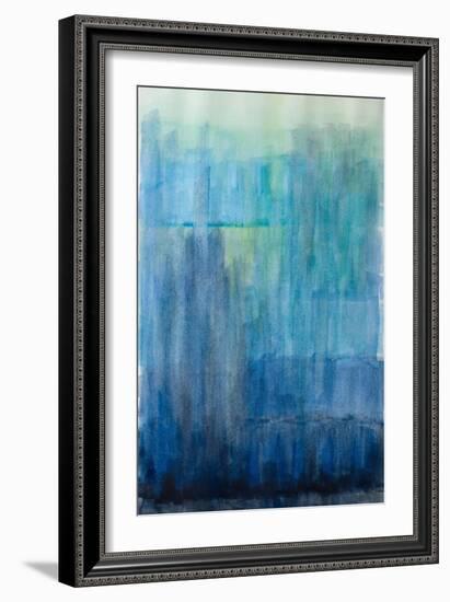 Blue Ice-Patricia Pinto-Framed Art Print