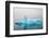 Blue iceberg in the fjord of Narsarsuaq, Greenland-Keren Su-Framed Photographic Print