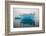 Blue iceberg in the fjord of Narsarsuaq, Greenland-Keren Su-Framed Photographic Print