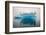 Blue iceberg in the fjord of Narsarsuaq, Greenland-Keren Su-Framed Photographic Print