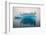 Blue iceberg in the fjord of Narsarsuaq, Greenland-Keren Su-Framed Photographic Print