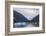 Blue icebergs and face of Sawyer Glacier, mountain backdrop, Stikine Icefield, Tracy Arm Fjord, Ala-Eleanor Scriven-Framed Photographic Print