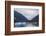 Blue icebergs and face of Sawyer Glacier, mountain backdrop, Stikine Icefield, Tracy Arm Fjord, Ala-Eleanor Scriven-Framed Photographic Print