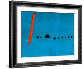 Blue II, c.1961-Joan Miro-Framed Art Print