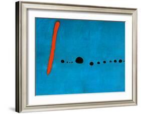 Blue II, c.1961-Joan Miro-Framed Art Print