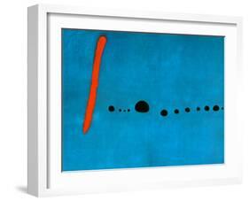 Blue II, c.1961-Joan Miro-Framed Art Print