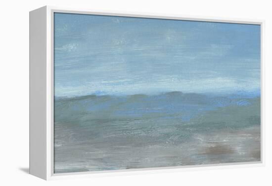 Blue II-Sharon Gordon-Framed Stretched Canvas