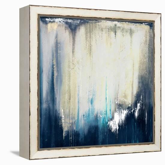 Blue Illusion II-Patricia Pinto-Framed Stretched Canvas