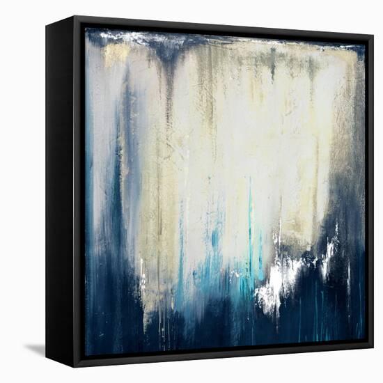 Blue Illusion II-Patricia Pinto-Framed Stretched Canvas