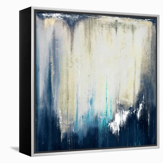 Blue Illusion II-Patricia Pinto-Framed Stretched Canvas