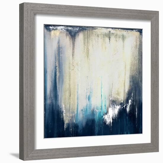 Blue Illusion II-Patricia Pinto-Framed Art Print