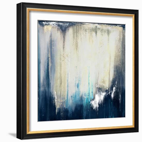 Blue Illusion II-Patricia Pinto-Framed Art Print