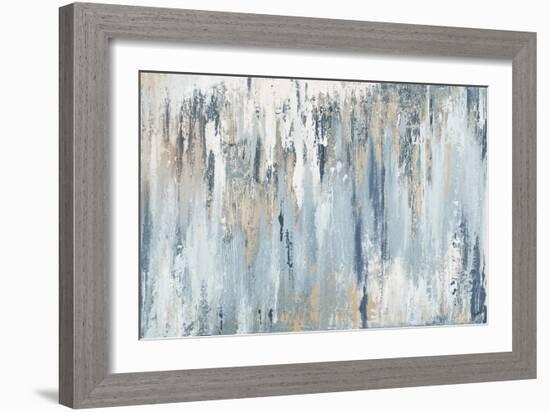 Blue Illusion-Patricia Pinto-Framed Art Print