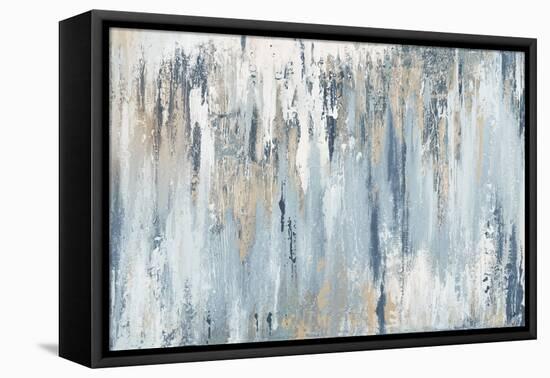 Blue Illusion-Patricia Pinto-Framed Stretched Canvas
