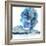 Blue Impasto I-Chris Paschke-Framed Art Print