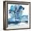 Blue Impasto II-Chris Paschke-Framed Art Print