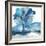 Blue Impasto II-Chris Paschke-Framed Art Print