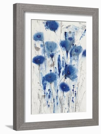 Blue Impressions I-Tim OToole-Framed Art Print