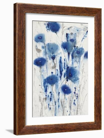 Blue Impressions I-Tim OToole-Framed Art Print