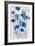 Blue Impressions I-Tim OToole-Framed Art Print