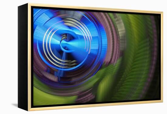 Blue intense-Heidi Westum-Framed Premier Image Canvas