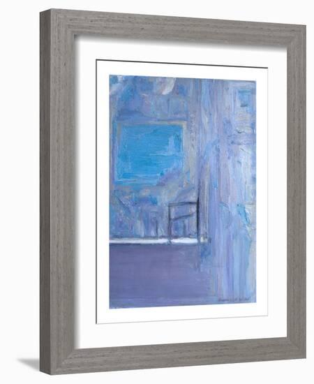 Blue Interior, 1998-Pamela Scott Wilkie-Framed Giclee Print