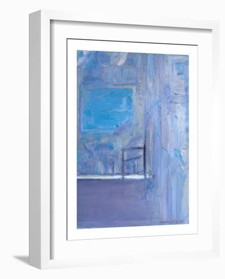 Blue Interior, 1998-Pamela Scott Wilkie-Framed Giclee Print