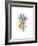 Blue Iris and Daffodil, 2002-Nell Hill-Framed Giclee Print