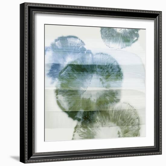 Blue Iris I-PI Studio-Framed Art Print