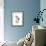 Blue Iris Portrait-Albert Koetsier-Framed Premium Giclee Print displayed on a wall