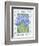 Blue Iris-Jennifer Abbott-Framed Premium Giclee Print