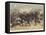 Blue Jackets to the Front-William Heysham Overend-Framed Premier Image Canvas