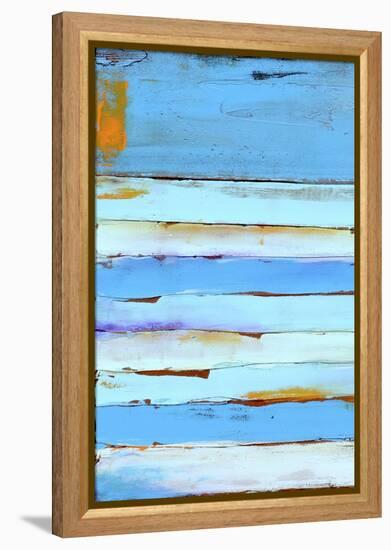 Blue Jam I-Erin Ashley-Framed Stretched Canvas